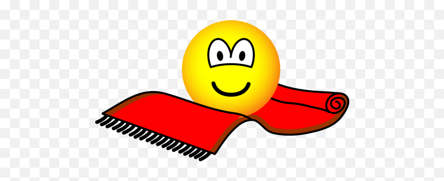 Flying Carpet Emoticon Emoticons Emofacescom - Flying Emoticon Emoji,Question Emoji