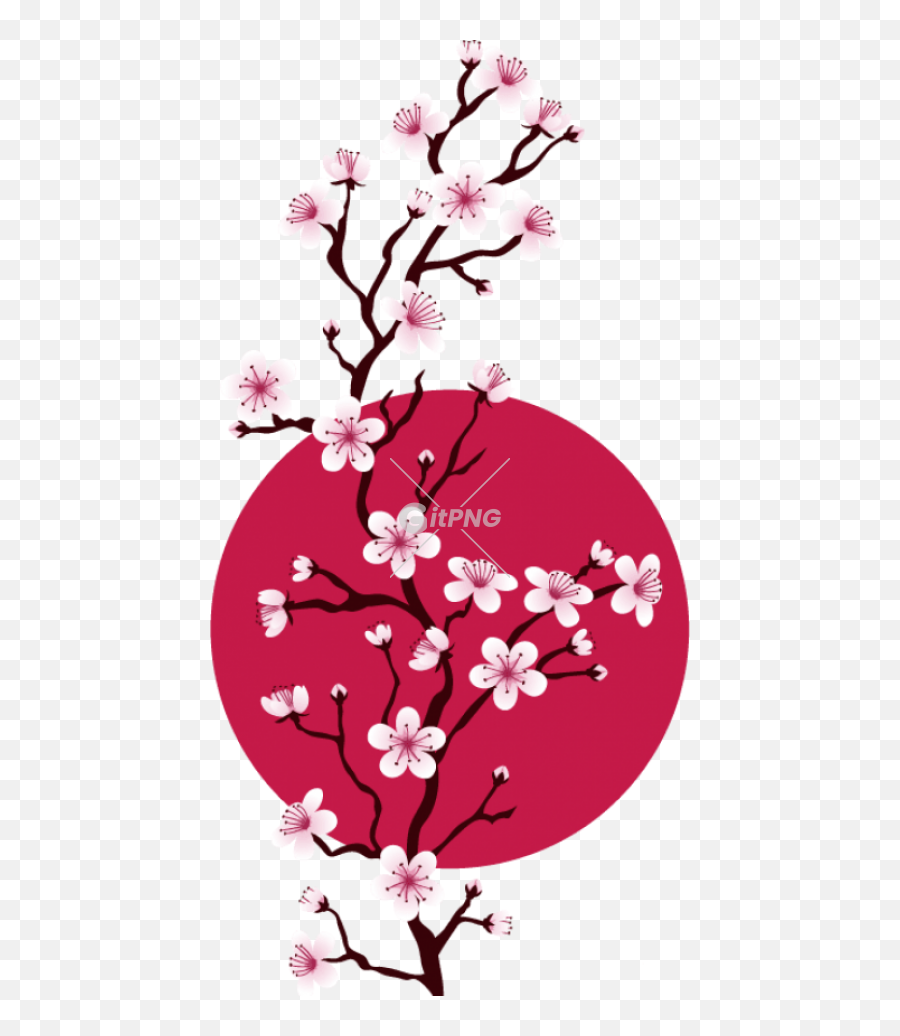 Cherry Blossom Svg Free - Japanese Cherry Blossom Clipart Japanese Pattern Cherry Blossom Emoji,Cherry Blossom Emoji
