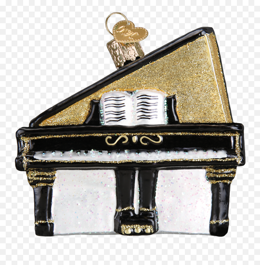 Piano Emoji Png - Grand Piano Christmas Ornament,Christmas Carols Using Emojis