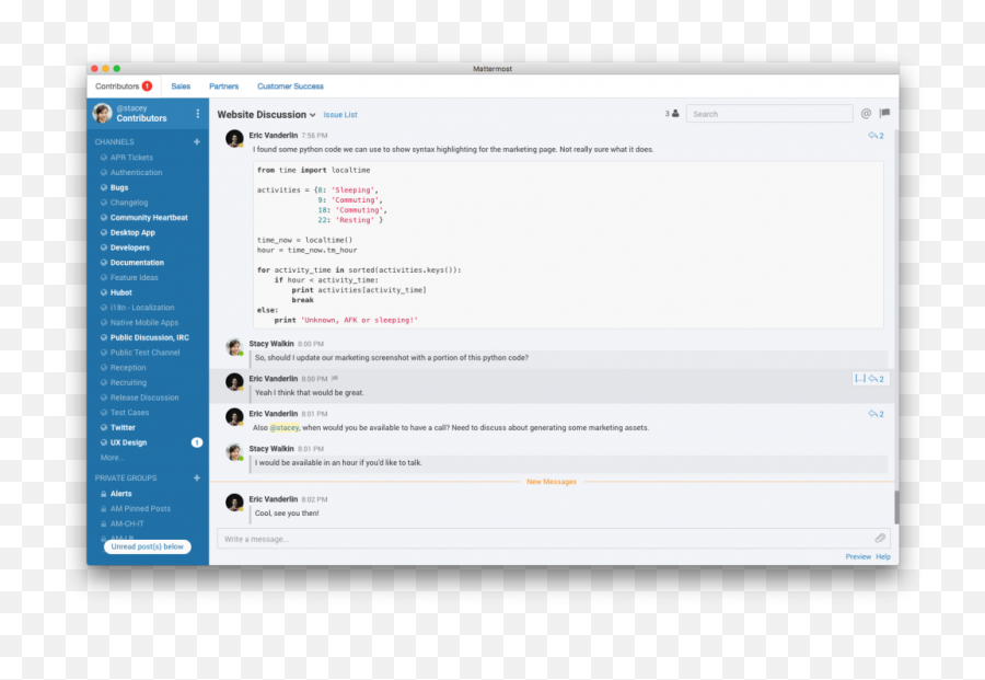 Team Communication App For Office Chat - Mattermost Ui Emoji,Hip Chat Emojis