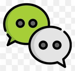 Wechat Vector Svg Icon - Wechat Logo Art Emoji,Wechat Emoticon