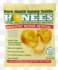Honey Lemon Cough Drops Cough Remedies - Sweet Lemon Emoji,Guess The Emoji Lemon Water Water