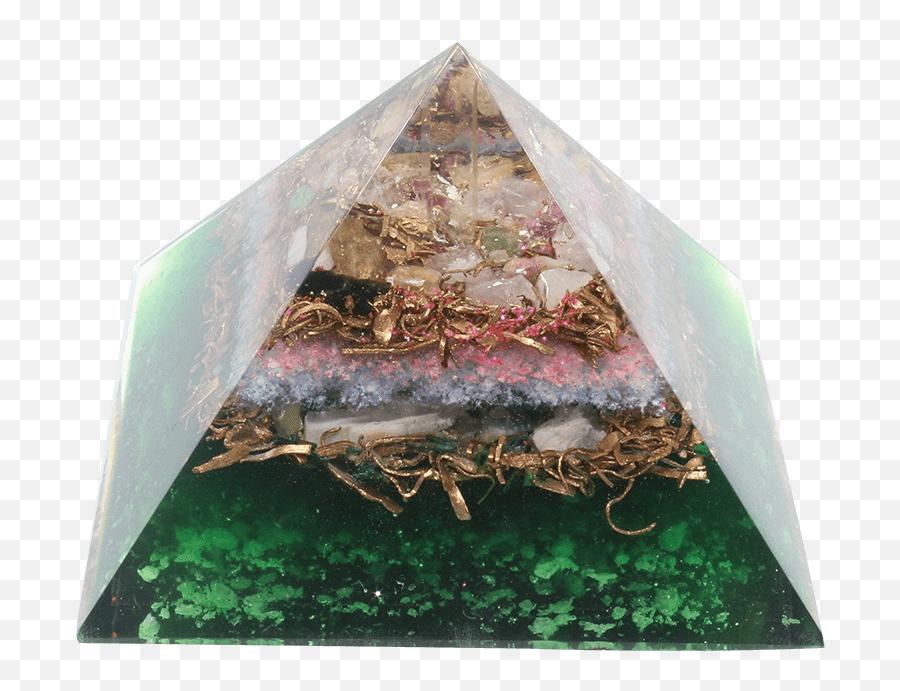 Energy Pyramid Orgonite Pyramids - Crystal Emoji,Orgonite Emotion