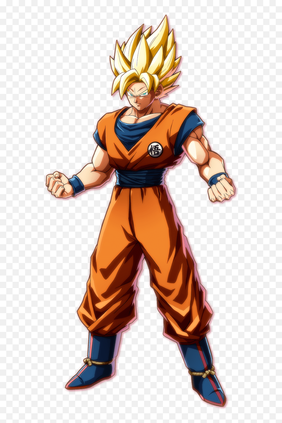 Dragon Ball Fighterz Base Roster - Goku Super Saiyan Emoji,Dragon Ball Touches My Emotions