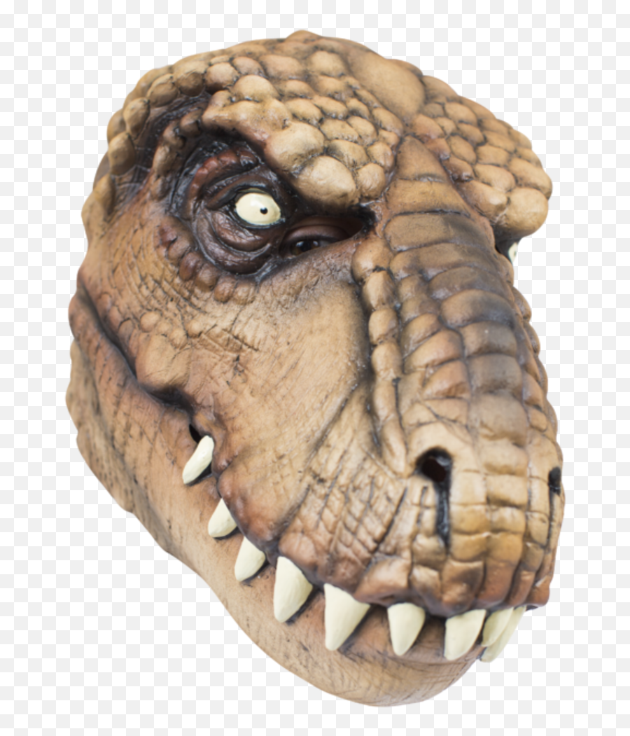 All Halloween Latex Masks - Johnnie Brocks Dungeon T Rex Dinosaur Mask Emoji,Cool Emotion Mask Tattoo