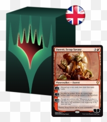 Ruby Medallion Commander Anthology 2 - Daretti Scrap Savant Emoji,Mtg White Emotion