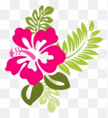 Gambar Bunga Orange Png - Clipart Hibiscus Flower Emoji,Huaji Emoji