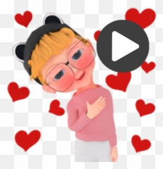 Girly Animated Stickers Wastickerapps Gif Apk Mod Download - Love Animated Stickers Emoji,Is There An App To Download Of Cute Animated Emoticons