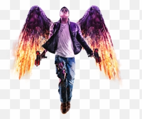 Saints Row Tattoos Johnny Gat - Saints Row Gat Out Of Hell Emoji,Saints Row Emoticons