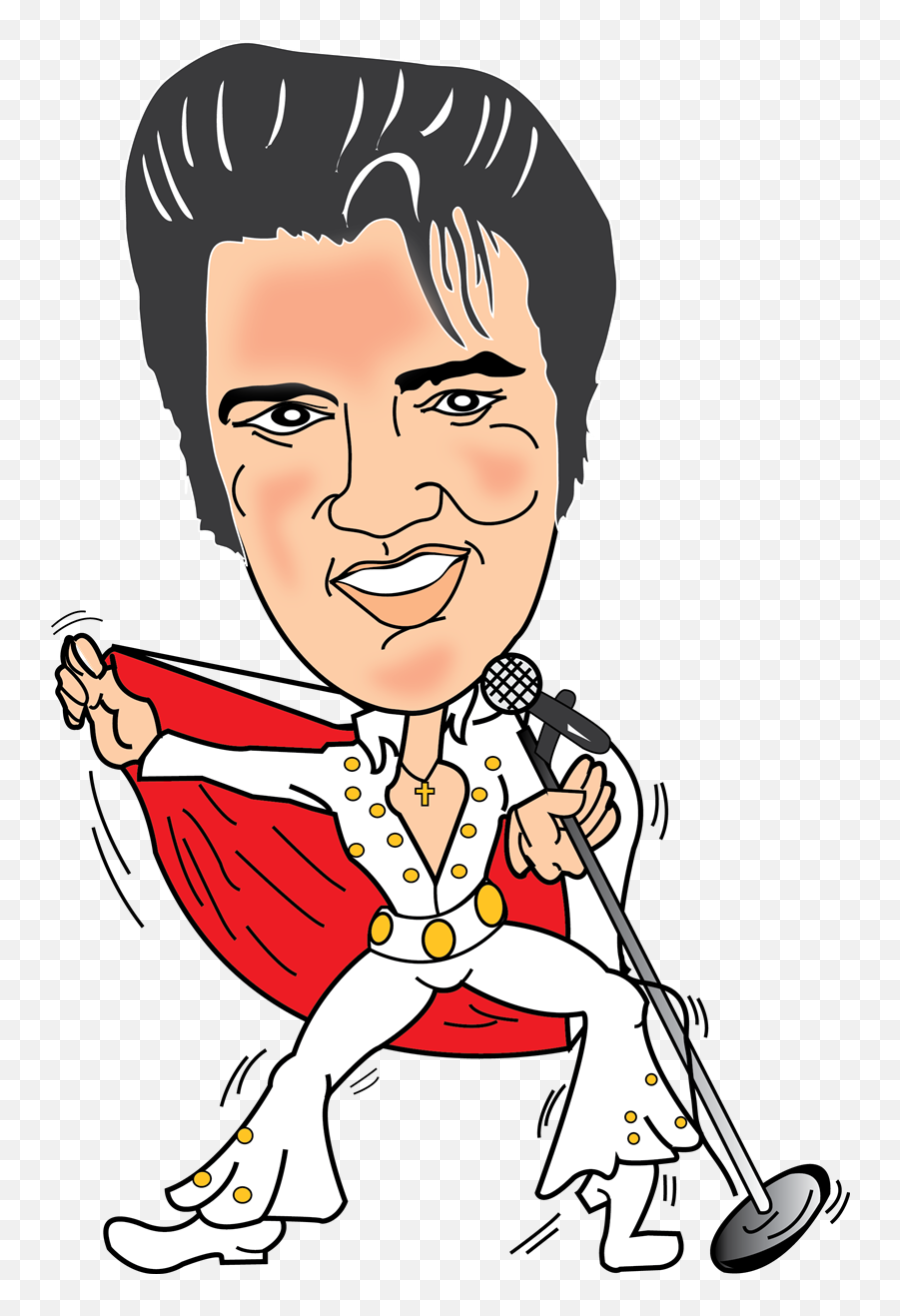 Elvis Clipart - Elvis Presley Cartoon Emoji,Elvis Emoji