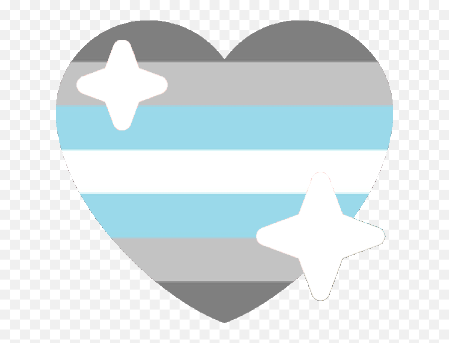 Download Demiboy Sparkle Heart Discord Emoji - Demigirl Flag Demiboy Sparkle Heart Emoji,Boy And Girl Emoji