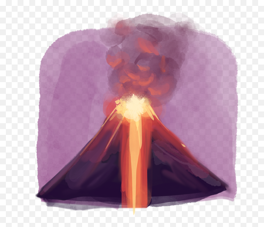 The Excruciating Beauty Of Ephemera - Shield Volcano Emoji,Emotions Boil Like A Volcano