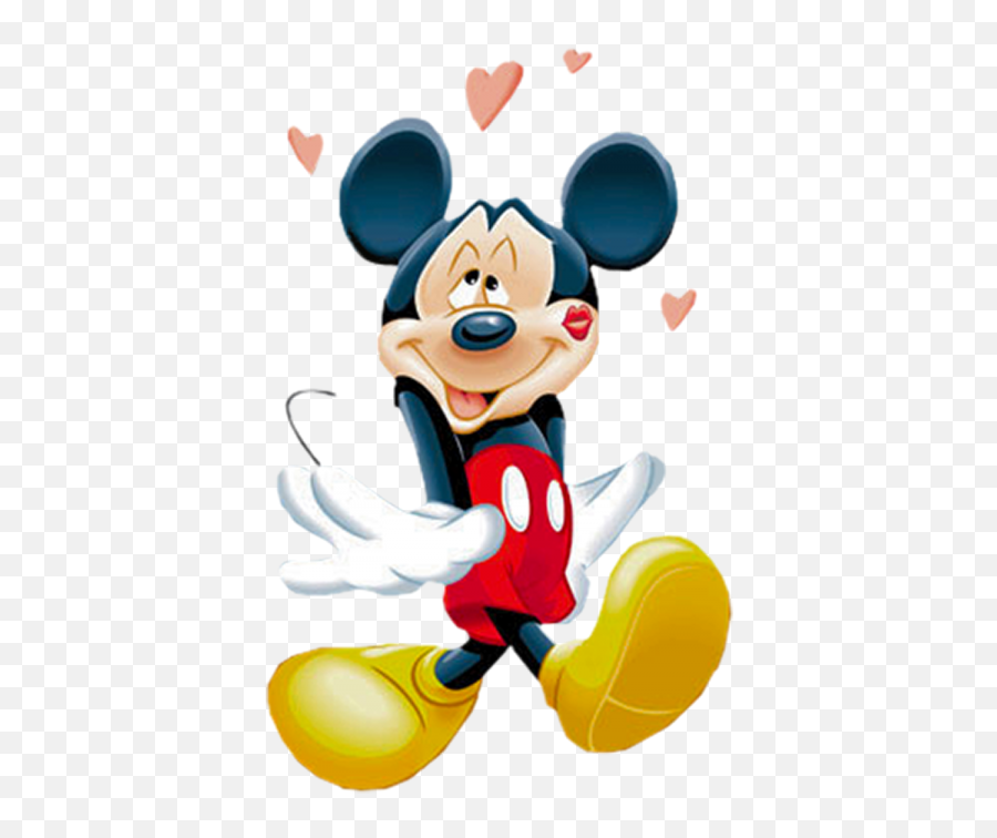 Love Mickey Mouse Png Transparent Picture Hd - Yourpngcom Mickey Mouse Love Struck Emoji,Dibujos De Emojis Enamorados