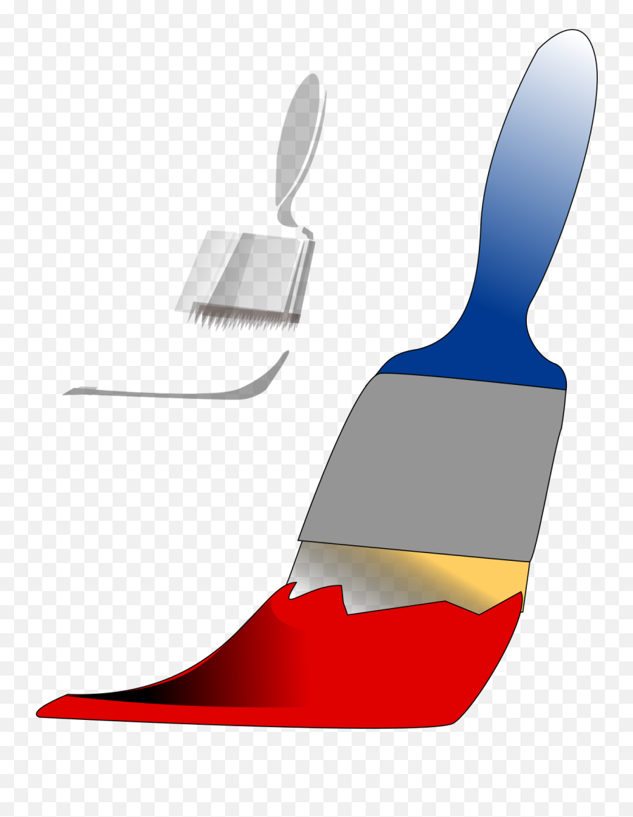 Paint Brush Svg Vector Paint Brush - Spatula Emoji,Girl With Paintbrush Emoji