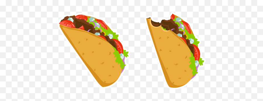 Taco Cursor - Al Pastor Emoji,New Mexican Food Emojis
