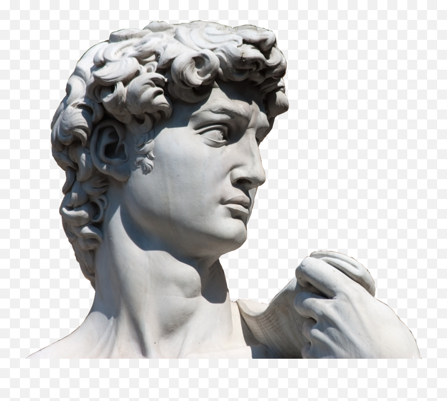 The Most Edited - Vintage Plaster Statue David Aesthetic Art Phone Emoji,:bernin: Emoticon