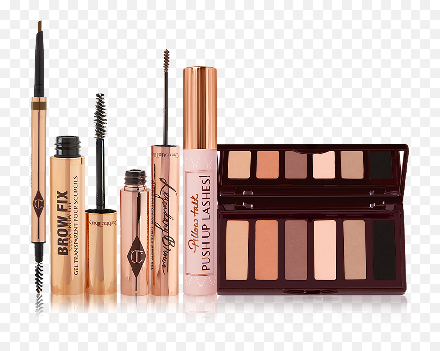 Supermodel Brow U0026 Eye Secrets - Makeup Kit Charlotte Tilbury Super Nude Eye Palette Emoji,Shadow Emotion Cornwr