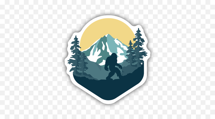 Outdoor Sasquatch Emoji,Bigfoot Emoji Free