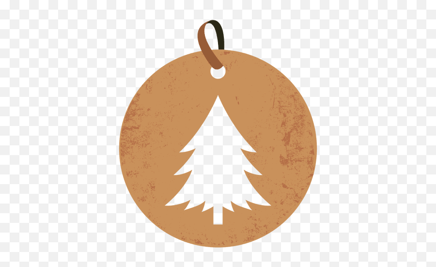 Christmas Tree Round Tag - Tag De Natal Png Emoji,Christmas Tree Emoticon