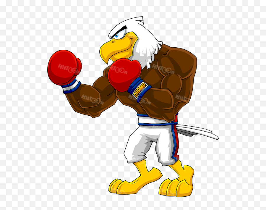 Eagle Cartoon Characters On Behance Emoji,Boxing Glove Emoji Png