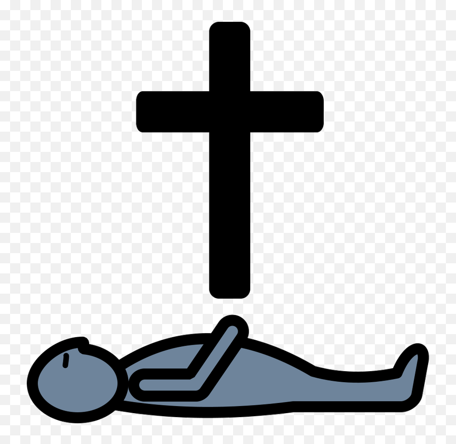 Symbol Funeral - Talksense Emoji,Cross Of Christ Emoticon For Android