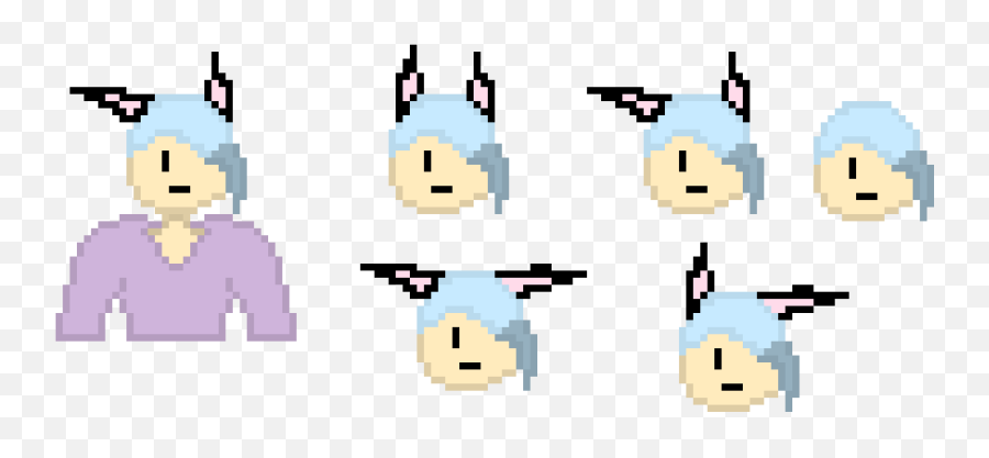 Pixel Art Gallery Emoji,Neko Thinking Emoji