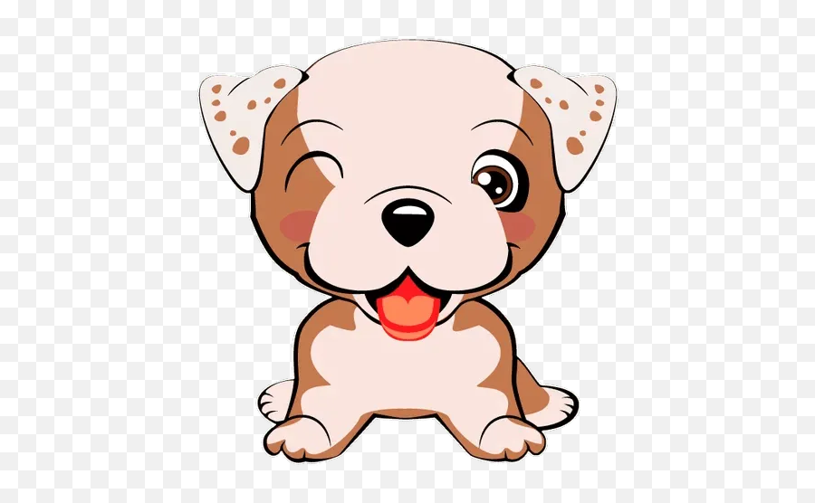 Puppyu201d Stickers Set For Telegram Emoji,Teaful Emoji