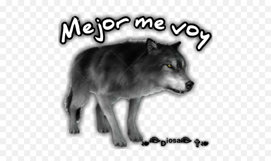 Wolf Stickers For Whatsapp - Alaskan Tundra Wolf Emoji,Wolf Emoji Android