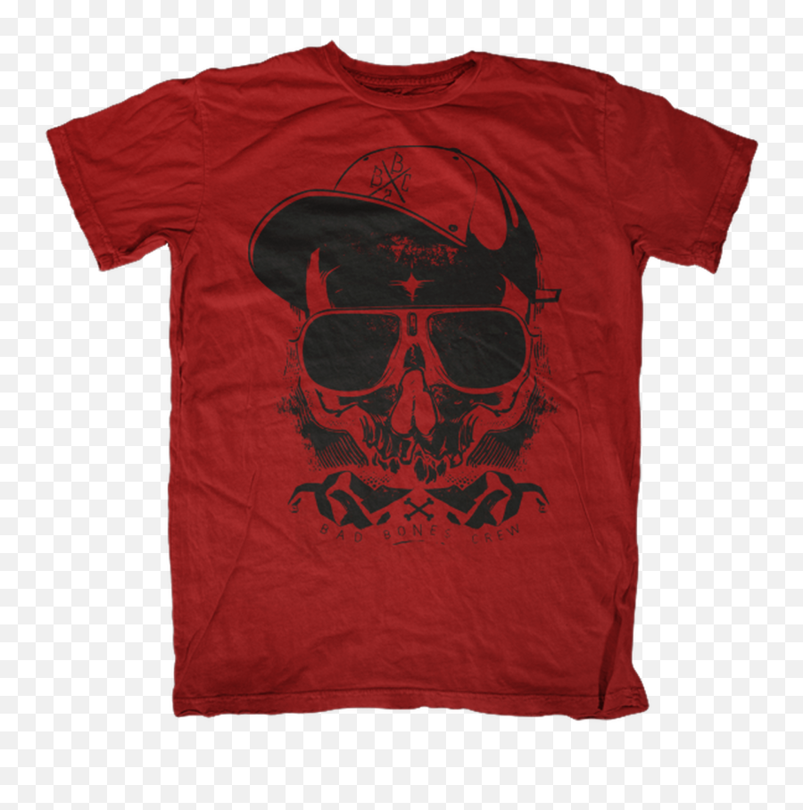 Hipster Skull Bad Bones Crew T - Shirt First Amendment Tees Emoji,Skull Symbol Not Emoji