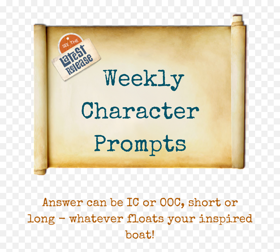 Weekly Character Prompts Updated On Sundays - Horizontal Emoji,Sheepish Grin Emoticon