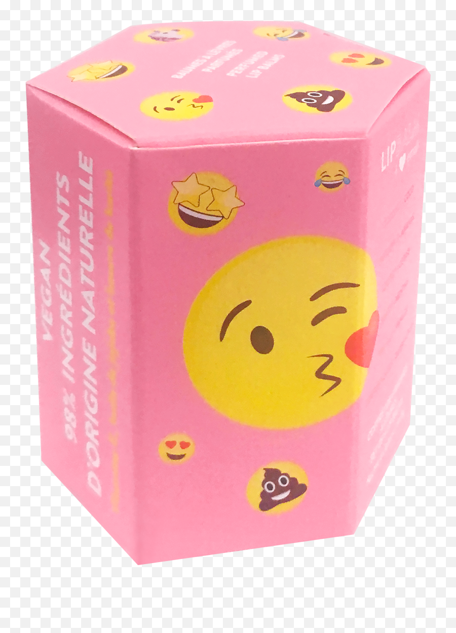 Le Coffret X 6 Baumes À Lèvres I Love Emoji U2013 Des Etoiles - Happy,Emoji With X In Box