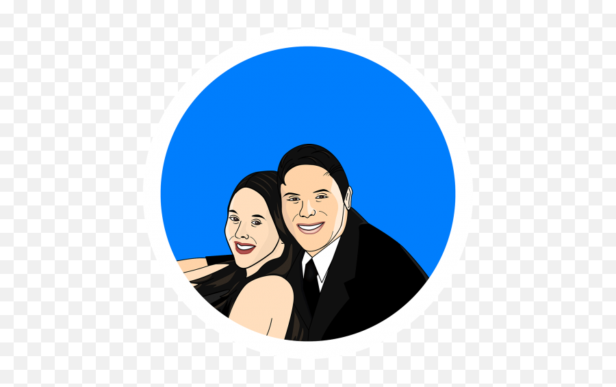 Couple Emoji Emoticon Emotion Public Domain Image - Freeimg Pareja Feliiz Casada,Interracial Emoji