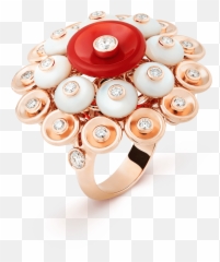 Bouton Du0027or Ring - Vca Collection Bouton D Or Emoji,D&d Emoji