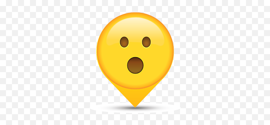 Map Marker Smiley Graphics - Happy Emoji,Emoji Marker