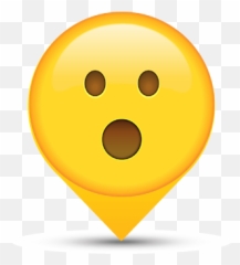 Map Marker Smiley Graphics - Happy Emoji,Emoji Marker