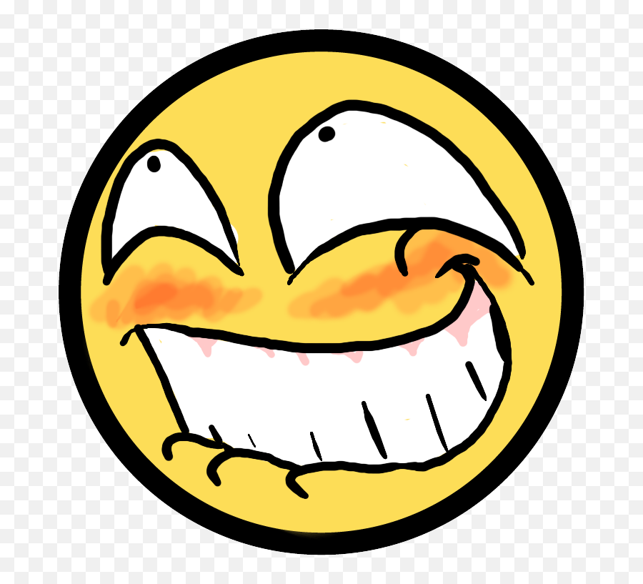 Free Transparent Smiley Png Download - Blushing Meme Face Transparent Emoji,Blushing Face Emoji