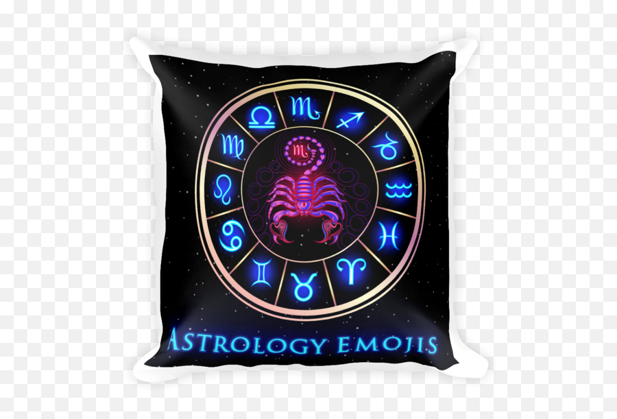 Astrology Emoji Pillow Astrology Emojiu0027s - Astrology,Emoji Furniture