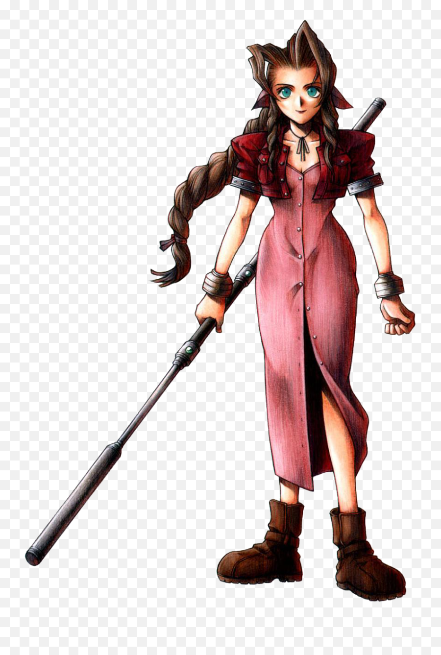 Male Gamers Hate Female Characters - Aerith Ff7 Emoji,Rwby I Hate This Game Of Emotions We Play