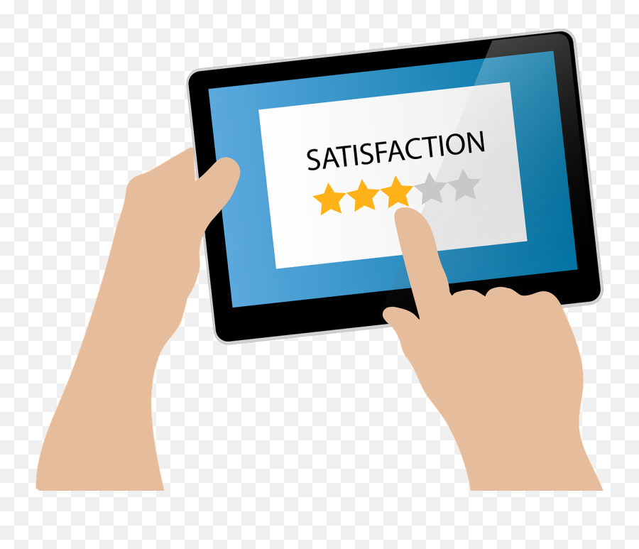 User Satisfactionuser Feedbackfeedbacksurveysatisfaction - Encuestas Autoadministradas Por Internet Emoji,Half Star Emoticon