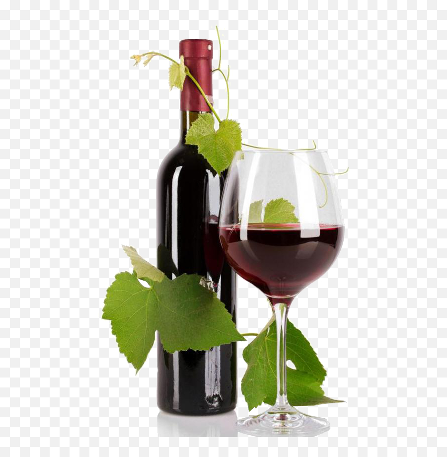 Red Wine Bottle Common Grape Vine - Red Wine Png Download Wine Bottle With Glass Png Emoji,Wine Emoticon Facebook