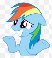 Nervous Clipart Transparent Nervous Transparent Transparent - Dont Know Transparent Background Emoji,Rainbow Dash Emoji