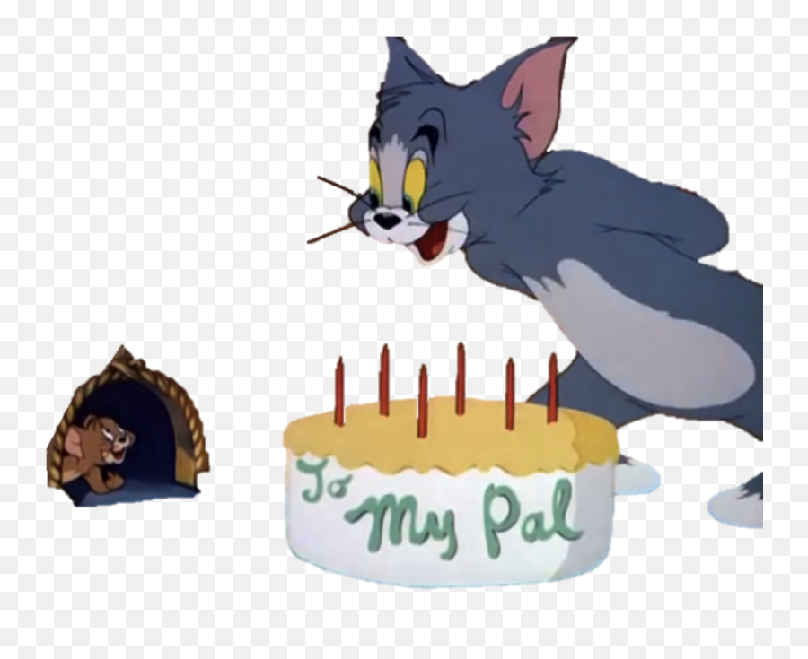 Happy Birthday Vector Png - Tom Un Jerry Png Emoji,Tom And Jerry Emoji