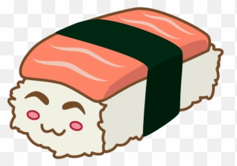 Salmon Clipart Sushi Japanese Picture 2004395 Salmon - Sushi Clipart Transparent Emoji,Whatsapp Emoticons Sushi