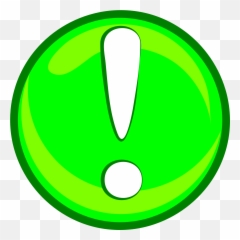 Exclamation Mark In A Green Circle - Super Mario Mushroom Emoji,Exclamation Point Emotion Worksheet