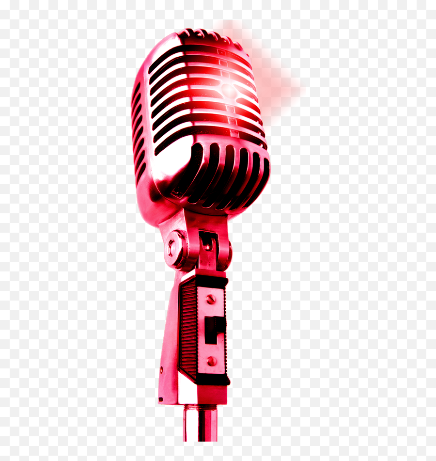 Singing Is Speaking - Transparent Microphone No Background Emoji,Delivering A Singing Performance With Emotion