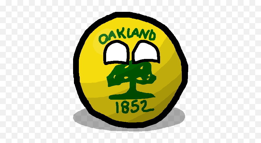 Oaklandball Polandball Wiki Fandom - Saint Lucia Countryball Emoji,Emoticon De Calavera