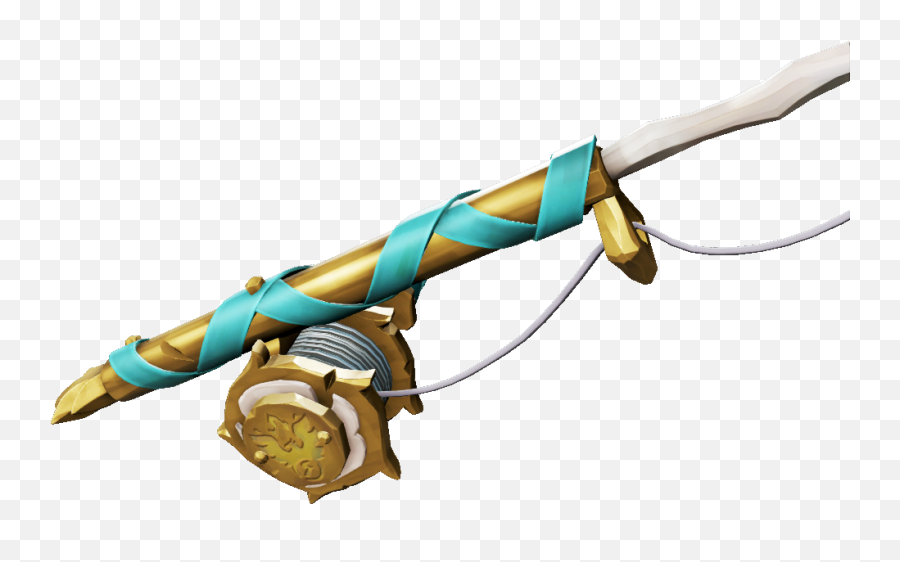 Gilded Phoenix Fishing Rod The Sea Of Thieves Wiki Emoji,Spyglass And Fish Emoji