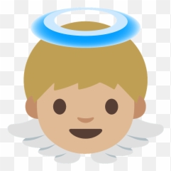 View 14 Baby Angel Emoji Png - Happy,Emojis On Iphone Angel