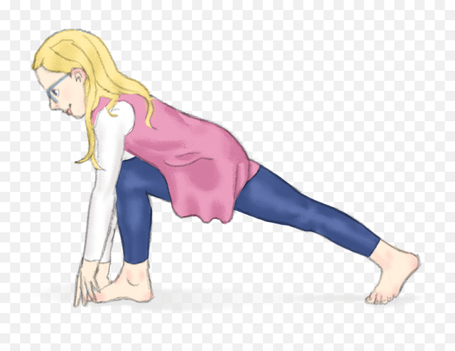 5 Circus Yoga Poses For Kids - Lunge Yoga Pose For Kids Emoji,Yoga Poses That Evoke Emotion