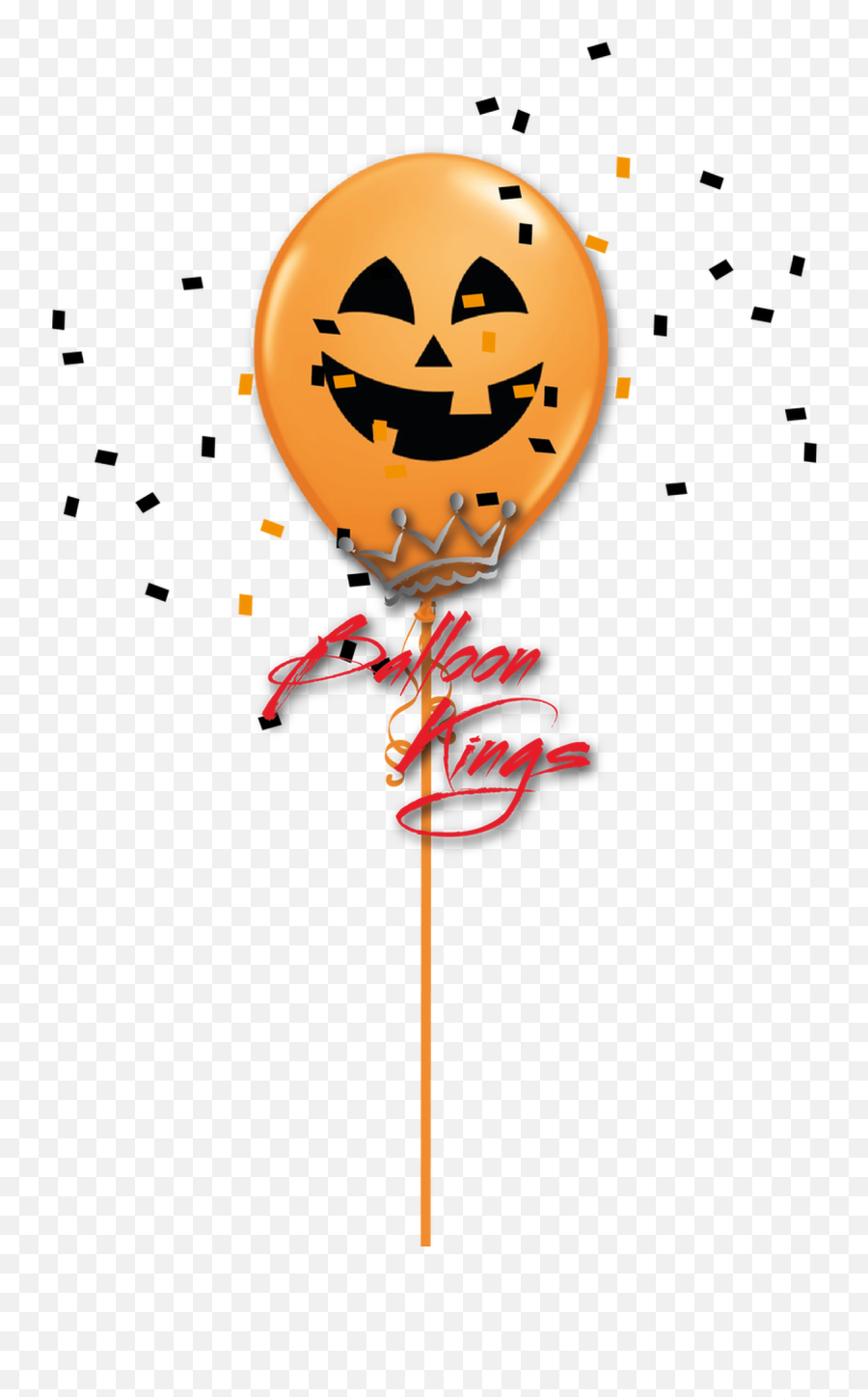 11in Latex Pumpkin - Happy Emoji,Pumpkin Text Emoticons